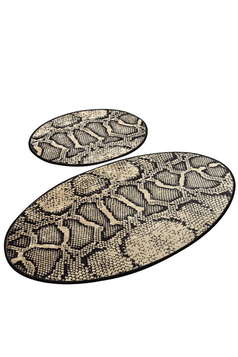 Mijölnir Juego de alfombras de baño Snake Djt Multicolor